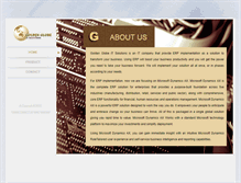 Tablet Screenshot of goldenglobeitsolutions.com